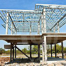 Строительные металлоконструкции и модульные здания стальной структуры польза для склада